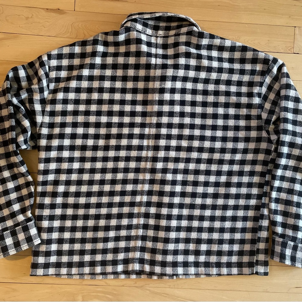 BRIXTON Button-Up Checkered Plaid Long Sleeves Collared Small - Picture 2 of 4